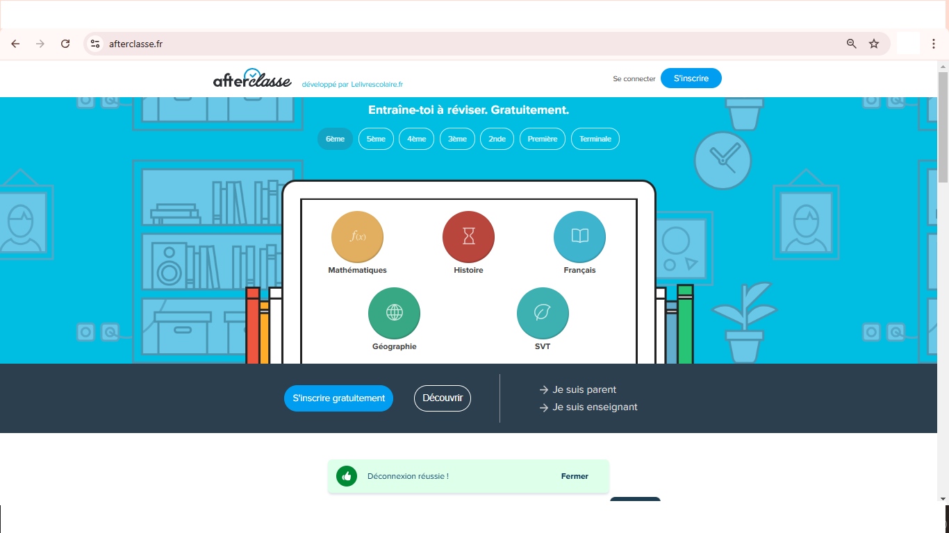Plateforme Afterclasse
