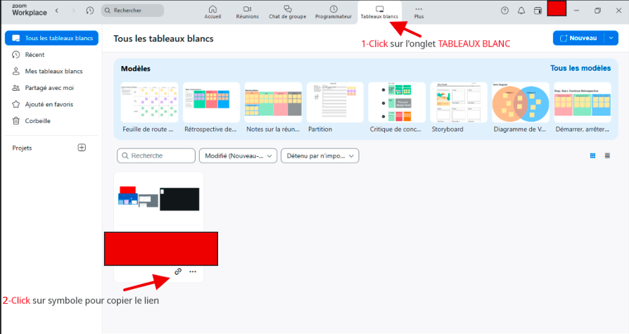 Tutoriel tableau blanc 1